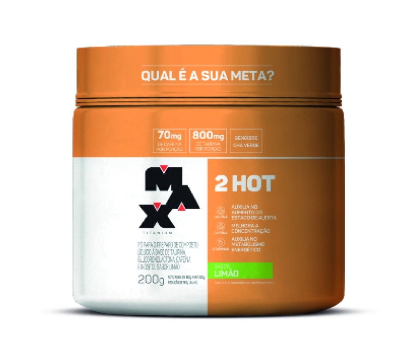 2hot 200g Limão - Max Titanium