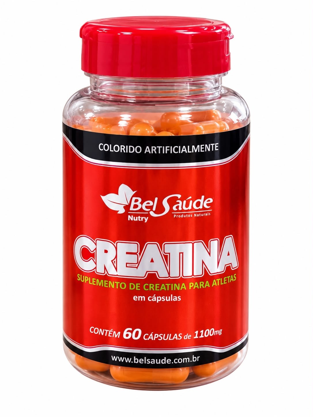 Creatina Bel Saúde Nutry 1100mg – 60 Cápsulas