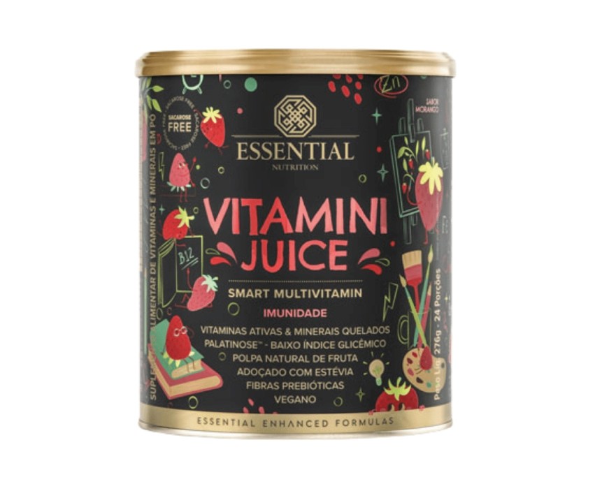 Vitamini juice sabor morango 276gr