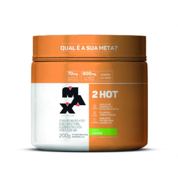 2hot 200g Limão - Max Titanium