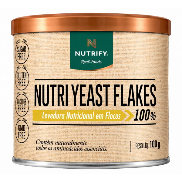 Nutrify NutrYeast Flakes Levedura Nutricional em Flocos 100g