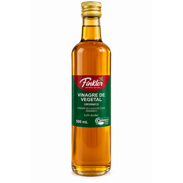 Vinagre de Vegetal Orgânico Finkler - 500ml