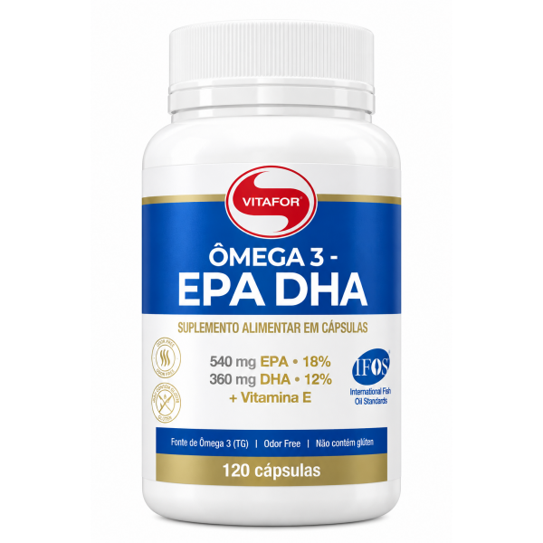 Ômega 3 EPA DHA VITAFOR  120cap