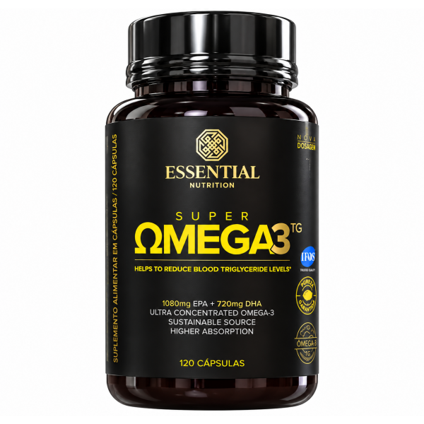 Super Ômega 3 TG ESSENTIAL NUTRITION 120cap