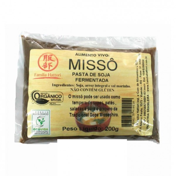 Missô orgânico vivo 200gr