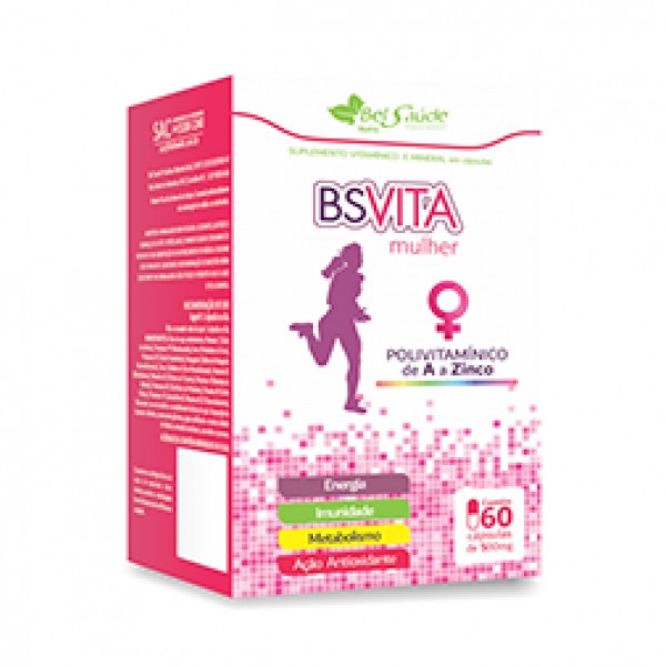 Bs vita mulher 60 cápsulas 500gr