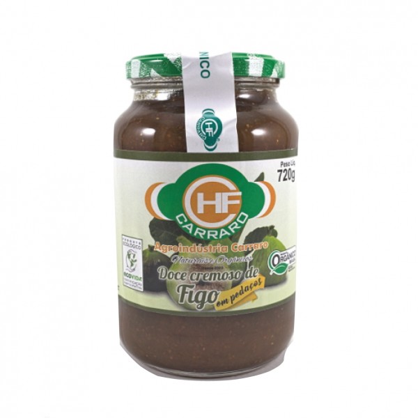 Doce cremoso de figo em pedaços 720gr