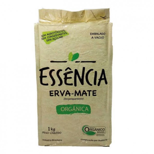 Erva mate orgânica a vácuo 1kg