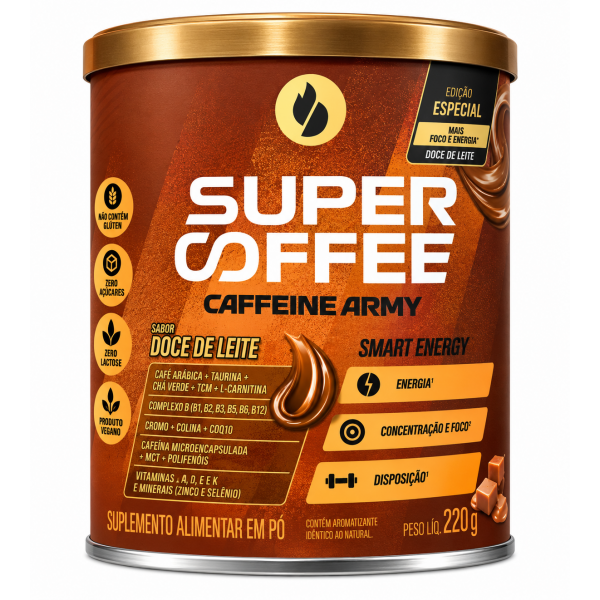 SuperCoffee  Doce de Leite 220g Caffeine Army