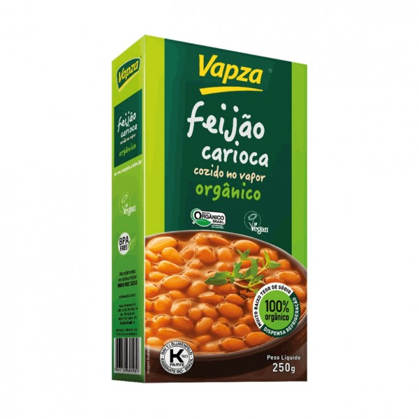 Feijão carioca orgânico 250gr