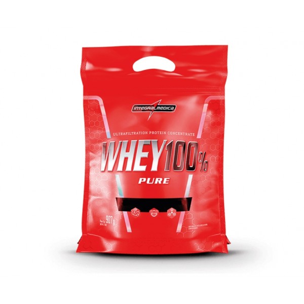 Whey 100% pure concentrado 900gr sabor chocolate