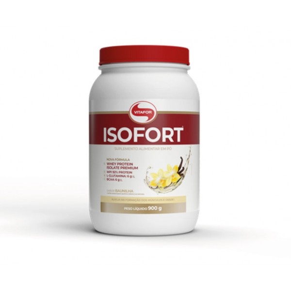 Isofort 900gr sabor baunilha