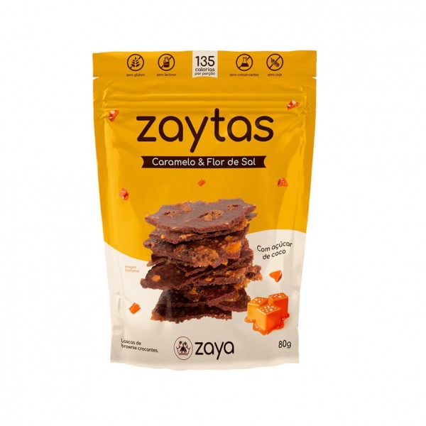 Zaytas caramelo e flor de sal 80gr