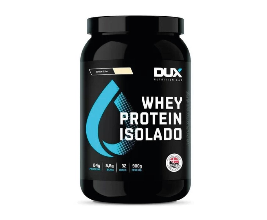 Dux whey isolado 900gr sabor de cookies