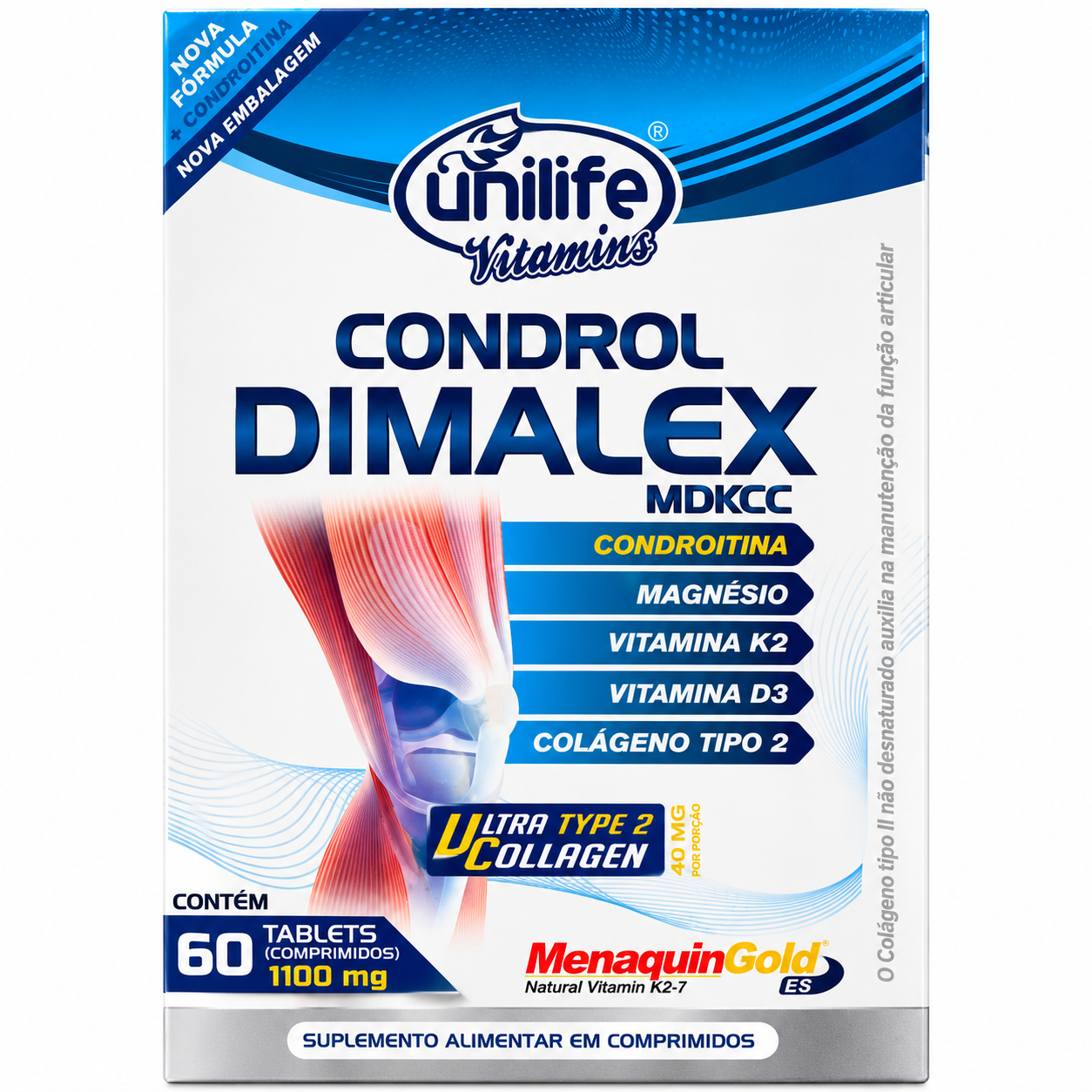 Condrol Dimalex MDKCC - Suplemento Articular