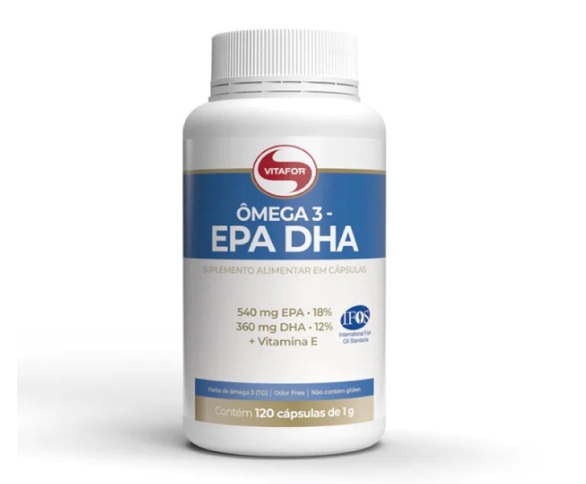 Ômega 3 EPA DHA 120 cápsulas